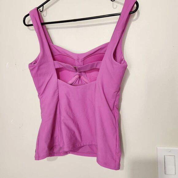 Calia swim top Size XS Light Purple Color Padded Wired tankini. New - Picture 5 of 9